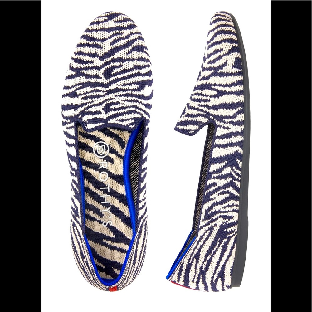 ROTHY’S Brand New Loafer Zebra stripe